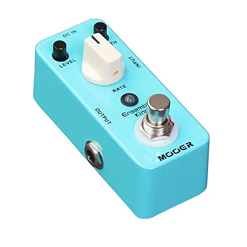 Mooer King Chorus Pedal - Bass-Chorus Effektpedal, leicht und kompakt mit hochwertigem Klang für kreative Klanggestaltung.