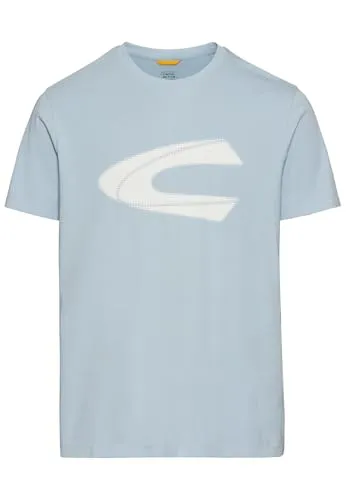 camel active T-Shirt in Smoke Blue, Gr. XL - Hochwertiges T-Shirt von camel active, ideal für lässige Styles und angenehmen Tragekomfort.