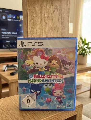 Hello Kitty Island Adventure - Standard Edition für PlayStation 5 - Konsolen-Spiel mit aufregenden Multiplayer-Herausforderungen, kreiere deinen eigenen Avatar und entdecke den Big Adventures Park mit Hello Kitty und Freunden.