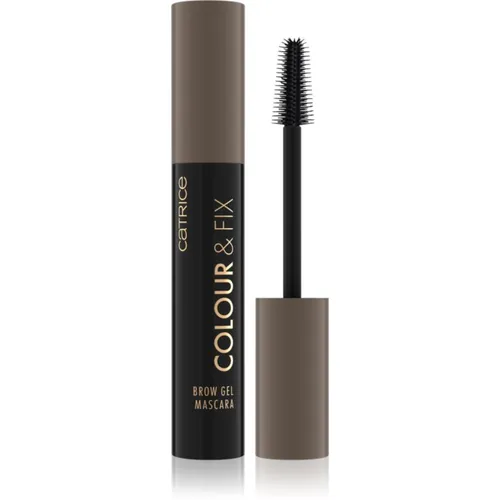 Catrice Colour & Fix Brow Gel Mascara, Nr. 030, Braun - Wimpernpflege: Langhaltendes Augenbrauengel mit einzigartiger Silikonbürste für präzise, definierte Augenbrauen. Vegan, ohne Mikroplastik und Parfüm – für ein natürliches Ergebnis.
