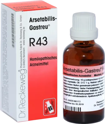 Dr.RECKEWEG & Co. GmbH ARSETABILIS-Gastreu R43 Mischung 50 ml 04163242