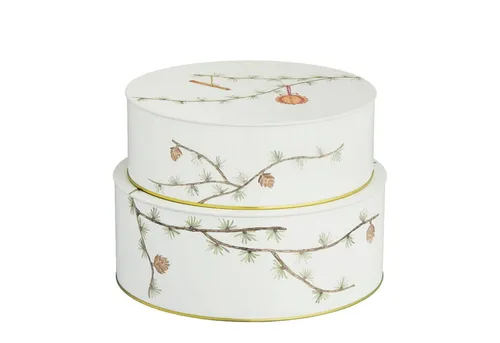 Kähler Hammershøi Christmas Keksdose Ø20/Ø22 2 Stck. von Kähler
