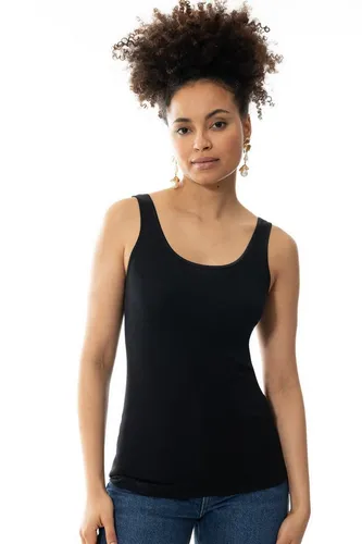 Mey Tanktop Noblesse ohne auftragende Seitennähte, Slim Fit, tiefer Rundhalsausschnitt
