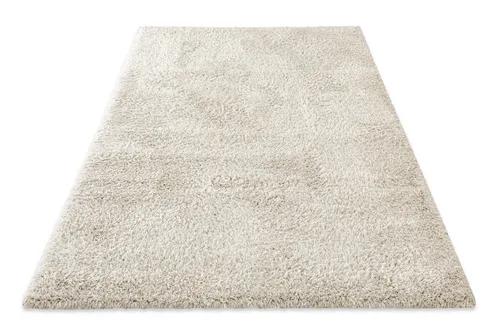 Esprit Hochflor-Teppich YOGI ESP-096, beige - Rechteckiger Teppich aus 100% recyceltem PET, flauschig und schmutzabweisend. Ideal für ein gemütliches Wohnzimmer, Maße: 200 cm x 290 cm.