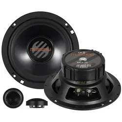 Musway ML6.2E 2-Wege Lautsprecher Komponentensystem - Auto-Lautsprecher mit 100 W RMS, hochwertiger Aluminium-Membran und Neodym-Tweeter für klaren Klang und hohen Wirkungsgrad – ideal für anspruchsvolle Hörer.
