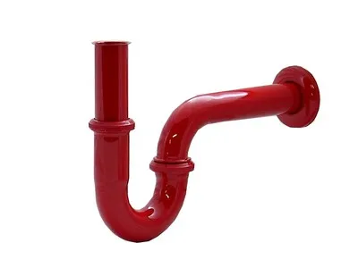 Siphon Sifon für Waschbecken 1 1/4 Zoll Weiss - Sanitärinstallation – Hochwertiger, korrosionsbeständiger Messingkörper mit einstellbarem Tauchrohr für optimale Funktion und lange Lebensdauer.