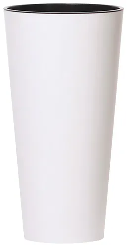 Prosperplast Pflanzkübel Tubus slim, Ø 30 cm in weiß von Prosperplast