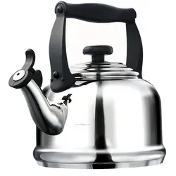 Le Creuset Wasserkessel 2,1 l in silber von Le Creuset