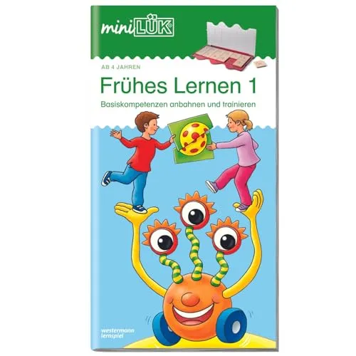 miniLÜK: Kindergarten/Vorschule Frühes Lernen 1 (miniLÜK-Übungshefte: Kindergarten)