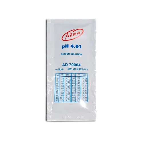 Pufferlösung Kalibrierlösung Eichlösung von Adwa pH 4.01 20ml (AD70004)