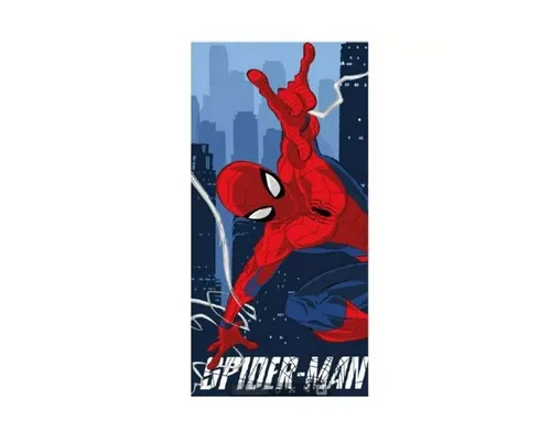 Spiderman Badetuch Spiderman Badetuch, Strandtuch 70x140cm (Schnelltrocknend), 100% Polyester (1-St)