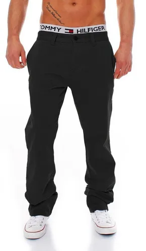 Big Seven Evan Chino Pant Regular Fit Herren Hose - Modische Chino-Hose im Regular Fit, ideal für den Alltag. Bequem und stylish mit praktischen Details wie Logo-Patch und hochwertigem Baumwollmaterial.