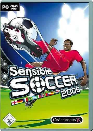Sensible Soccer 2006 (DVD-ROM) - PC-Spiel, bietet schnelles und packendes Fußball-Gameplay für alle Fans des klassischen Sports.