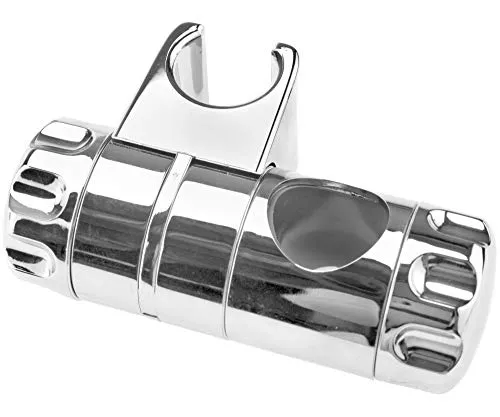 The Lord of the Tools Duschkopfhalter für 25 mm Duschstange, verchromt, verstellbar, Handbrause, Wandmontage, Badezimmerschieber