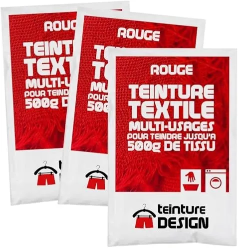 Set aus 3 Textilfarben