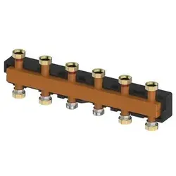 Flamco Verteilerbalken (M66301.3) - Thermostate, hochwertiger Verteilerbalken für effiziente Heizungsregelung und optimale Wärmeverteilung in Ihrem Zuhause.