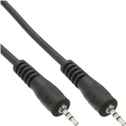 1m - Inline® Klinke Kabel, 2,5mm Stecker / Stecker, Stereo