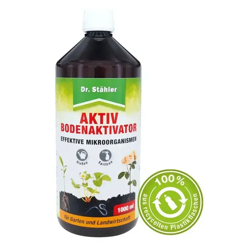 Dr. Stähler Aktiv Bodenaktivator mit Effektiven Mikroorganismen - Sonstige, verbessert die Bodenqualität und fördert das Pflanzenwachstum durch natürliche Mikroorganismen.