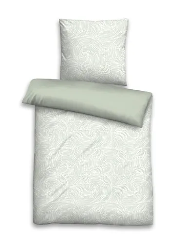 biberna Bettwäsche Grün von Sonstige