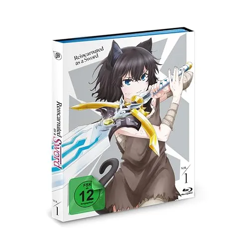 Reincarnated as a Sword - Staffel 1 - Vol. 1 - [Blu-ray] - Anime-Film über Abenteuer und Magie, Freigegeben ab 12 Jahren, ideal für Fans von Fantasy und Action.
