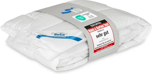 Beco Microfaserbettdecke Medibett Cotton Soft, Bettdecken für Sommer und Winter, Decke, Füllung: Polyester, Bezug: 80% Polyester, 20% Baumwolle, Bettdecke 135x200 cm, allergiker geeignet (Hausstauballerker)