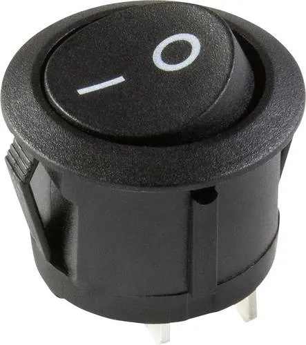 InterBär 3630-006.22 Wippschalter 3630-006.22 250 V/AC 6.5A 1 x Aus/Ein rastend 1St.