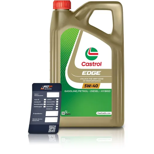 Castrol EDGE 5W-40 Motoröl 5L