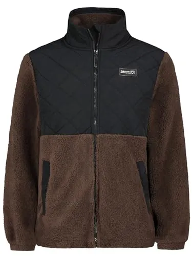 Sublevel Damen Fleece Jacke hazel brown - black D20004M02673B2-XL