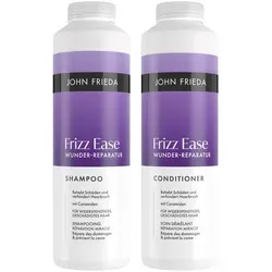 JOHN FRIEDA Frizz Ease Wunder Reparatur Duo Haarpflegeset in lila von John Frieda