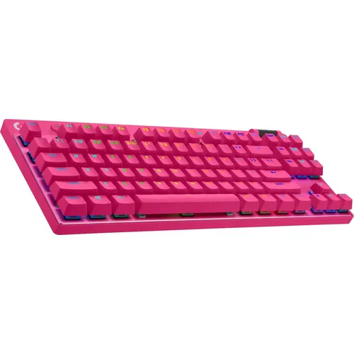 Logitech G PRO X TKL Gaming Tastatur in pink von Logitech