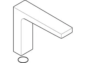 Hansgrohe Auslauf 160mm chrom , 93022000 93022000