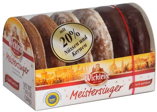 Wicklein Meistersinger Oblaten Lebkuchen