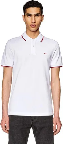 Diesel T-Smith-D Polo Shirt Weiß L von Diesel