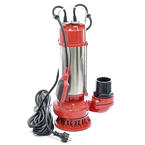 !! Profi !! Fäkalienpumpe WQ 1500 PRO mit sehr hoher Förderleistung !!! Tauchpumpe Schmutzwasserpumpe Max. Druck: 1,35 bar Max. Fördermenge: 72000l/h = 12000 l/min.