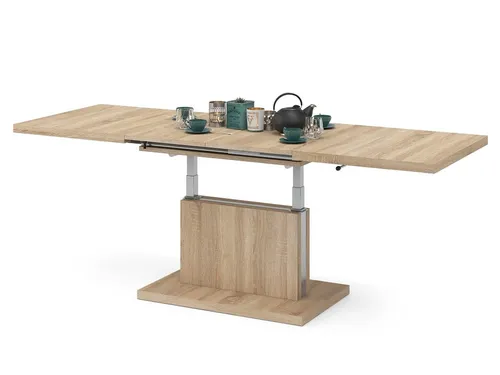 Mazzoni Aston Ausziehbarer Couchtisch 120/200cm in beige von Mazzoni