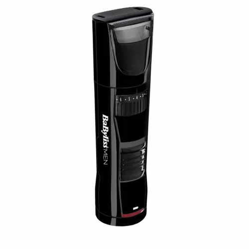 BaByliss MEN Barttrimmer - Sauberer Schnitt mit Haarsammelbehälter - Sets & Kits, ideal zum Trimmen und Stylen von Bärten mit 60 Minuten kabelloser Laufzeit und praktischer Haarsammelkammer für weniger Schmutz.