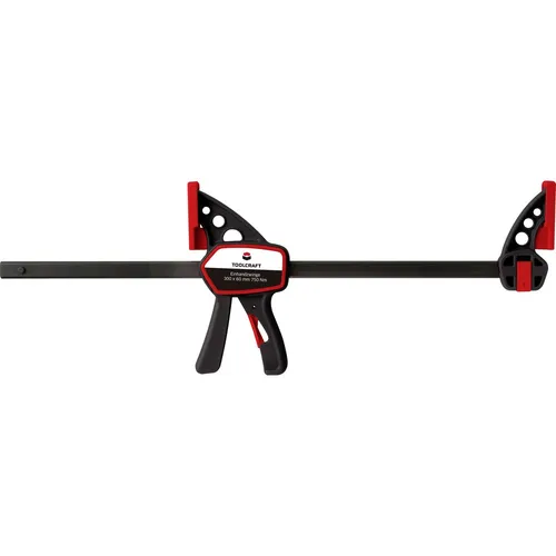 Einhandzwinge 300 x 60 mm 750 Nm TOOLCRAFT TO-4986714 Spann-Weite (max.):300 ...