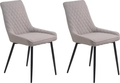 INOSIGN Polsterstuhl Set (2 St) grau