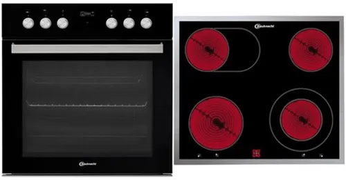 Bauknecht HEKO P500 (schwarz + edelstah) Herdset von Bauknecht