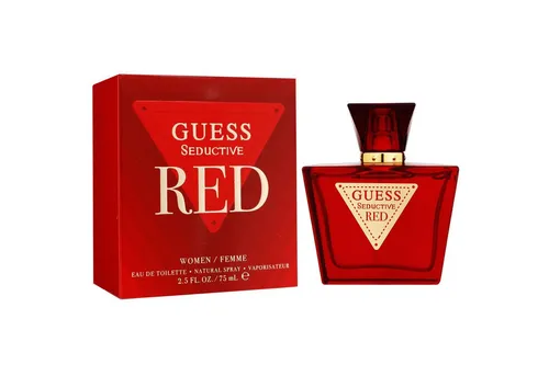 Guess Eau de Toilette Seductive Red 75 ml - Verführerischer Duft für Damen mit süß-fruchtigen Noten. Ideal für selbstbewusste Frauen, die ihre Sinnlichkeit betonen möchten.