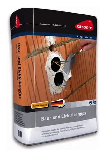 Cimco 140334 5kg Beutel Bau- und Elektrikergips