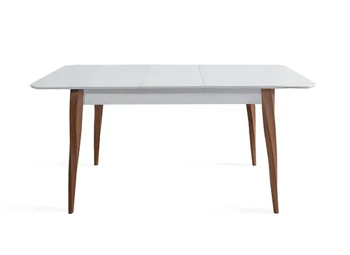 Esszimmer Esstisch Ausziehbar 120x80 cm - Moderner Wohnzimmertisch - Hochwertiger Esstisch für bis zu 6 Personen, ausziehbar für flexible Nutzung. Ideal für gemütliche Familienabende. Pflegeleicht und mit 2 Jahren Herstellergarantie.
