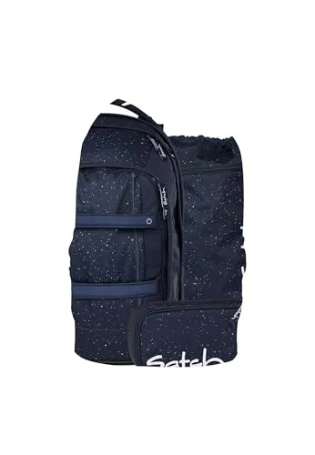 Satch Pack Night Sky 3 tlg. Set Schulrucksack - Schulrucksäcke mit ergonomischem Design, ideal für den täglichen Schulgebrauch und viel Stauraum für Bücher und Materialien.