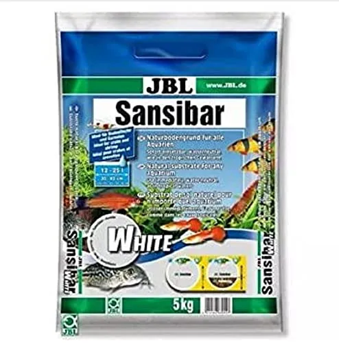 JBL Sansibar WHITE | 5kg Bodengrund für Aquarien