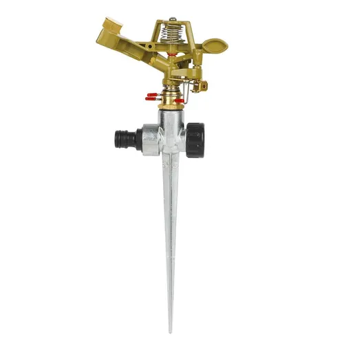 Rasensprenger Impulsregner Gartenbewässerung Sektorenregner Sprinkler Metall