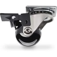SOTECH Möbelrolle SWIFT Ø35 mm Tragkraft Bis 35 Kg Je Rolle Schwarz mit Feststeller