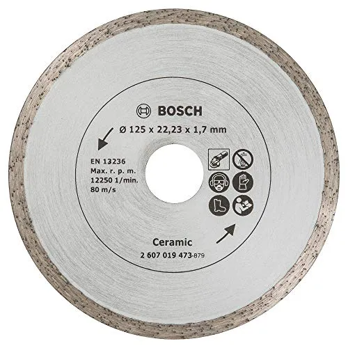 Bosch Home and Garden Diamanttrennscheibe für Fliesen, 125 mm, 2607019473