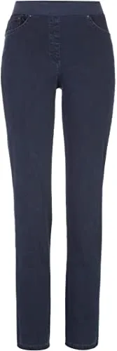 Raphaela by Brax Damen Style Pamina Super Dynamic Jeans, Dark Blue, 29W / 32L EU - Damen Jeans in Super Dynamic-Qualität mit extrem hoher Elastizität für optimalen Tragekomfort und eine schlanke Silhouette. Ideal für modebewusste Frauen.