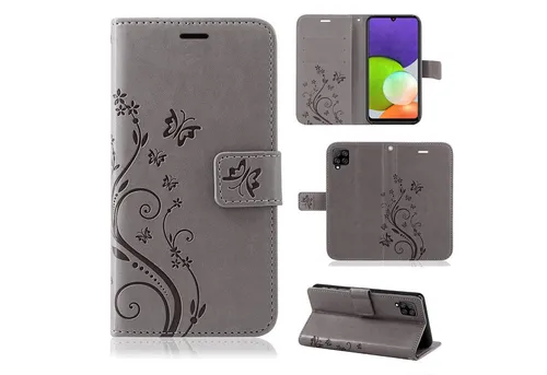betterfon Handyhülle Handytasche für Samsung Galaxy A22 4G Klapphülle, Bookstyle-Hülle: Magnetverschluss 3 Kartenfächer & Standfunktion