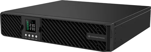 CONCEPTRONIC ZEUS USV 2000VA 2000W Online UPS - Unterbrechungsfreie Stromversorgung mit 2000VA/2000W, bietet zuverlässigen Schutz und EPO Port für kritische Anwendungen.